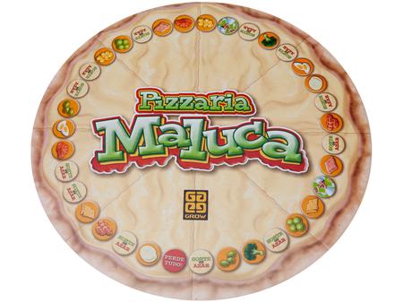 Jogo Pizzaria Maluca Tabuleiro - Grow - Jogos de Tabuleiro - Magazine Luiza