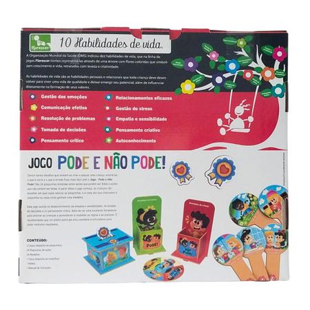 Jogo Pode e Não Pode - brinquedo educativo