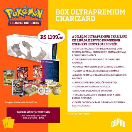 Imagem de Jogo Pokemon Box Ultra Premium Charizard