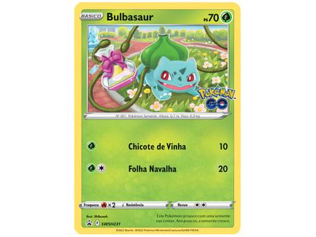 Jogo Carta Pokemon - GO Blister Triplo 19 cartas Niantic Copag