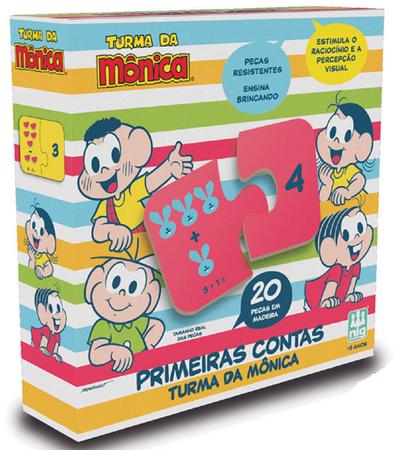 Jogo 4 em 1 - Turma da Mônica - 761 - Nig Brinquedos - Real Brinquedos