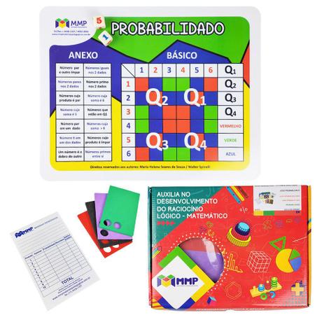 Jogo Dos Multiplos Educativo Material Pedagógico E Didático