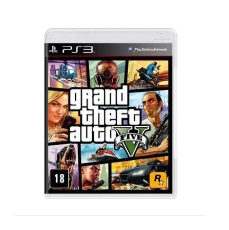 Jogo/CD Midia Fisica Playstation 3: Grand Theft Auto Five em