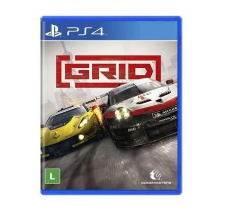 Jogo PS4 Corrida GRID - Mídia Física Novo Lacrado - Code master