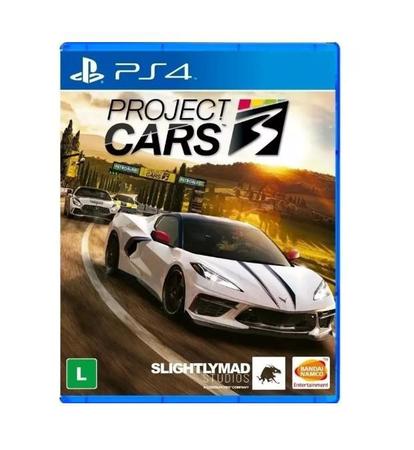 Jogo PS4 Corrida Project Cars 3 Mídia Física Novo Lacrado - BANDAI - Jogos  de Corrida e Voo - Magazine Luiza