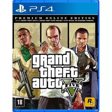 GTA 5 PS5 Grand Theft Auto V Playstation 5 Mídia Física Rockstars - Jogos  PS5 - Magazine Luiza