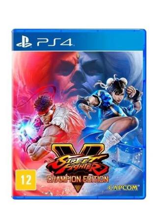 Jogo PS4 Luta Street Fighter 5 V Champion Edition Lacrado - Capcom