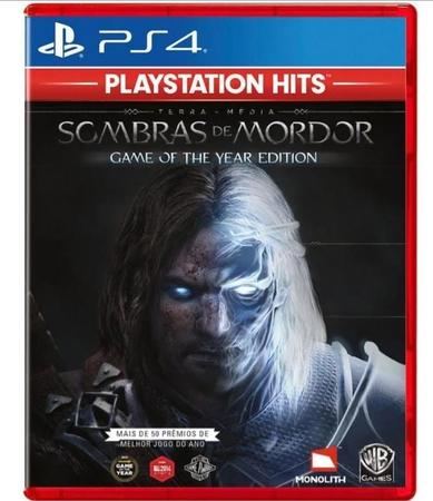 Imagem de Jogo PS4 Sombras De Mordor GOTY Mídia Física Novo Hits