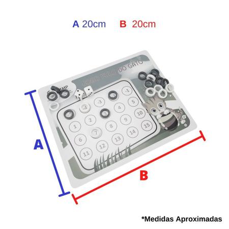 Jogo Pulo do Gato Material Pedagógico Didático Pedagógico - Bambinno -  Brinquedos Educativos e Materiais Pedagógicos