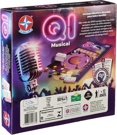 Jogo QI Musical - Perguntas e Respostas - 1001603100125 - Estrela