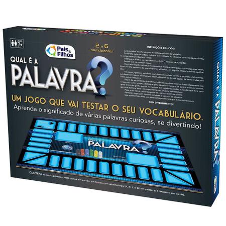 Jogo De Mesa Para Criança Meu Primeiro Tabuleiro Educativo - Pais e Filhos  - Jogos de Tabuleiro - Magazine Luiza