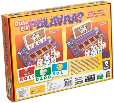 Jogo Primeiras Palavras - GROW - PL Brinquedos