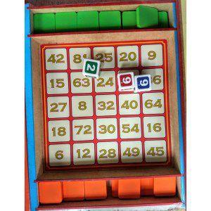 Multiplicação - Jogo Matemática - Jogo 4 em Fila – Guigui - Pikoli  Brinquedos Educativos