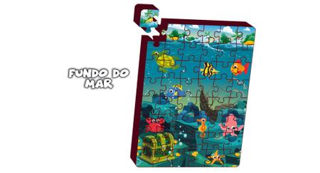 JOGO ELEFANÚMEROS - 25 peças em quebra-cabeça madeira mdf Aquarela