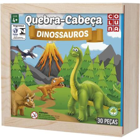 Quebra Cabeça; Dinossauros; Dinos