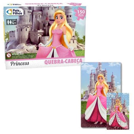 Quebra-Cabeça Princess 150 Peças - Pais e Filhos