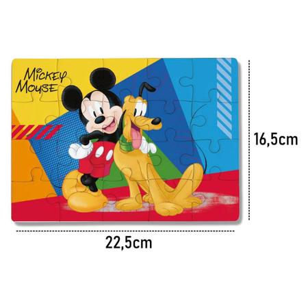 Quebra-Cabeça Personalizado Mickey  Quebra cabeça, Quebra cabeça  personalizado, Festa mickey simples