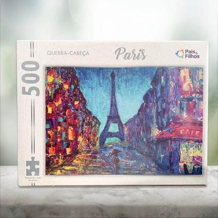 Quebra Cabeça Puzzle 500 Pçs Paris França