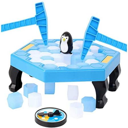 JOGO QUEBRA GELO DO PINGUIM DE MESA INFANTIL NUMA FRIA GAME COM