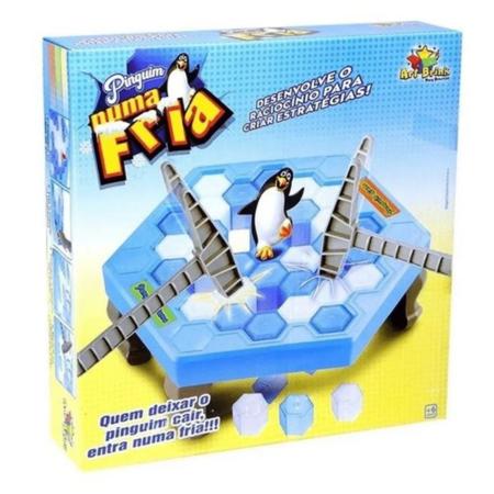 Jogo Quebra Gelo Pinguim Numa Fria - Art Brink - Ifcat ToyStore