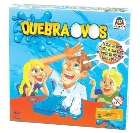 Jogo Quebra Ovos Divertido Lançamento Menino e Menina 070-6. - Braskit -  Outros Jogos - Magazine Luiza