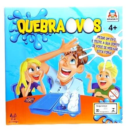 Jogo Divertido Para Crianças Quebra Ovos - Braskit