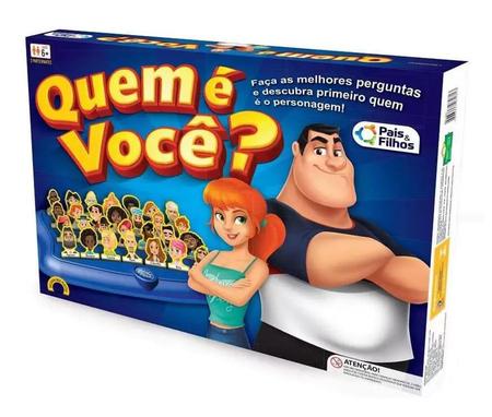 Jogo Quem e Você Super Jogos - Pais e Filhos - Outros Jogos - Magazine Luiza