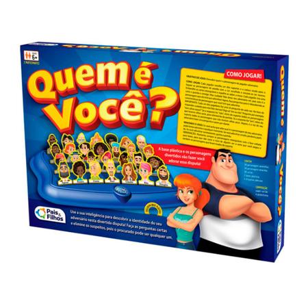 Jogo Quem e Você Super Jogos - Pais e Filhos - Outros Jogos - Magazine Luiza