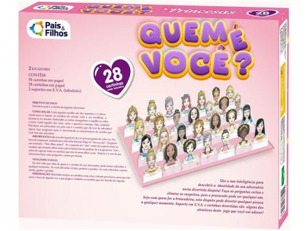 Imagem de Jogo Quem é Você Princesas Tabuleiro - Pais & Filhos