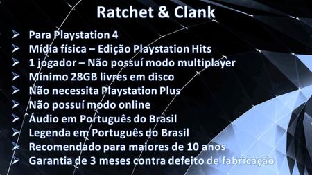 Ratchet & Clank - PlayStation Hits - PlayStation 4