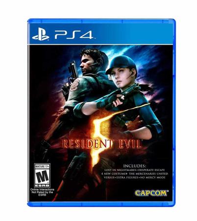 Jogo Ps4 Resident Evil 5 Fisico