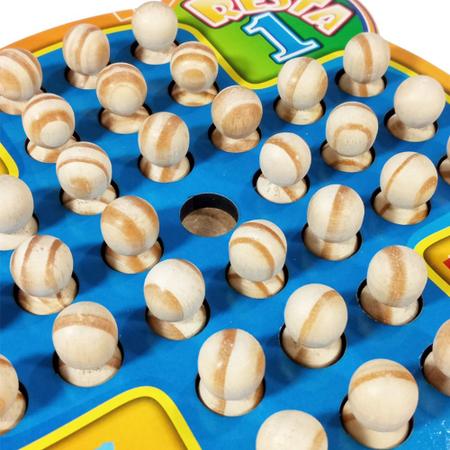 Jogo Ludo Tabuleiro De Mesa Pinos Em Madeira MDF Tradicional - Maninho -  Jogos de Tabuleiro - Magazine Luiza