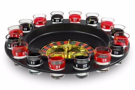 JOGO DE ROLETA CASSINO DE SHOTS LUDI - Pinguim Presentes