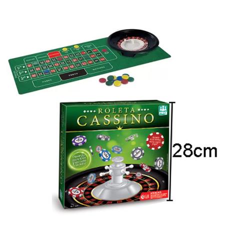 JOGO DE ROLETA CASSINO DE SHOTS LUDI - Pinguim Presentes