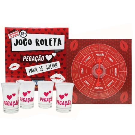 Roleta Vira Shot 4 Copos Jogo Noitada Dose Bebida - UNK GAMES - Jogo de  Roleta Shot - Magazine Luiza