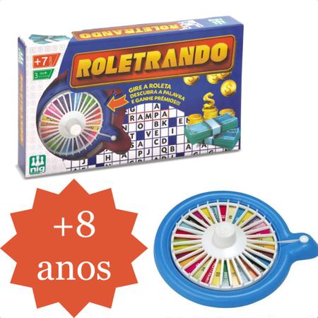 Jogo Roletrando Infantil Raciocínio Lógico Estratégia 20 Bases