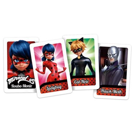 Jogo rouba monte miraculous as aventuras de ladybug copag