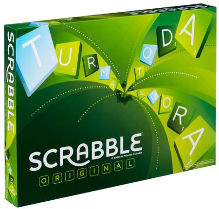 Jogo Scrabble Original - Palavras Cruzadas - Mattel - Jogos de Tabuleiro -  Magazine Luiza