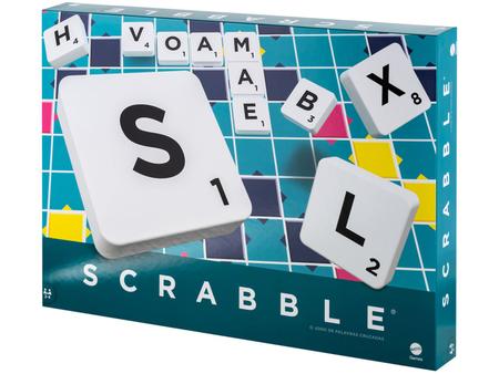 Jogo de tabuleiro de scrabble azul com a palavra amor. conceito de