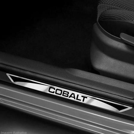Imagem de Jogo Soleira Resinada Chevrolet Cobalt 2004 A 2018 Escovado