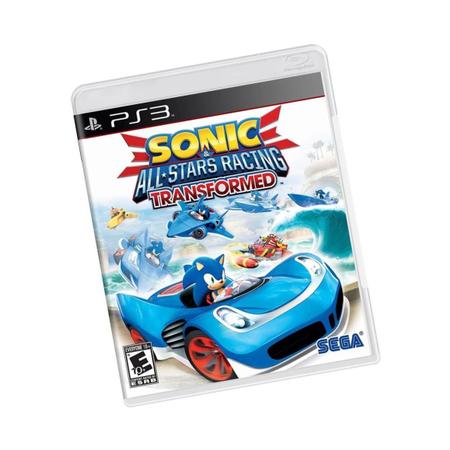 Jogo Sonic & All Stars Racing Transformed Ps3 - Sega - Jogos de Corrida e  Voo - Magazine Luiza