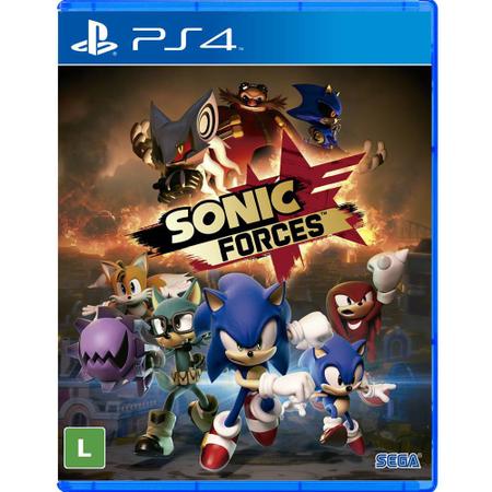 Jogo Sonic Forces - PS4 - Sega - Jogos de Plataforma - Magazine Luiza