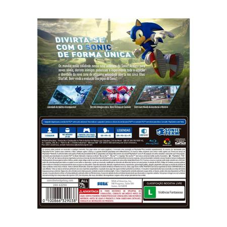 Jogo Sonic Frontiers PS4 - SG000064PS4 - Sega - Jogos de Plataforma -  Magazine Luiza