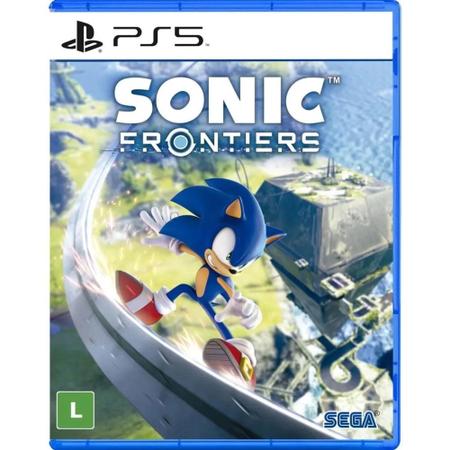 Jogo Sonic Frontiers - PS5 Mídia Física - sega - Jogos de Luta