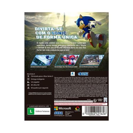 Jogo Sonic Frontiers XBOX - SG000066XSX - Sega - Jogos de