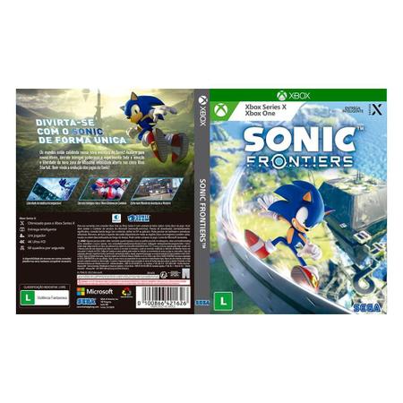 Jogo Sonic Frontiers PS4 Midia Fisica Lacrado Novo - Sega - Jogos de  Plataforma - Magazine Luiza