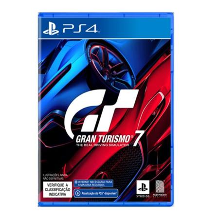 Jogo Sony PS4 Gran Turismo 7 The Real Driving Simulator - Jogos de Corrida  e Voo - Magazine Luiza