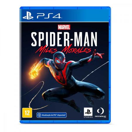 Jogo Spiderman Miles Morales Sony PlayStation 4 Insomniac Games