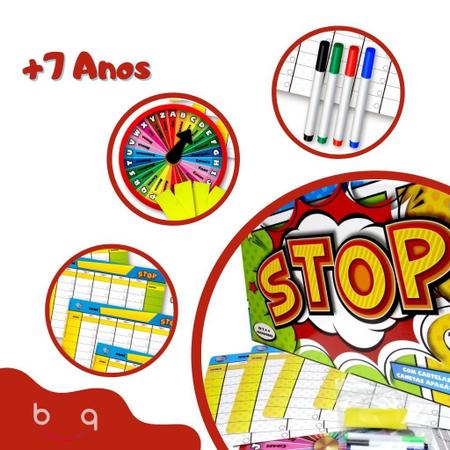 Jogo Stop - 791093 - Pais e Filhos - Real Brinquedos