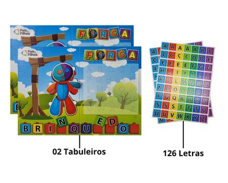 Jogo Stop e Forca Pais & Filhos Jogos de Tabuleiro Interativo Raciocínio  Rapidez Infantil Diversão Garantida Brinquedo 7+anos - Pais &Filhos -  Outros Jogos - Magazine Luiza